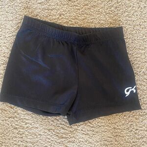 GK Kids Black Athletic Shorts